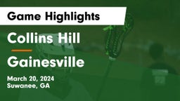 Collins Hill  vs Gainesville Game Highlights - March 20, 2024