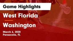 West Florida  vs Washington  Game Highlights - March 6, 2020