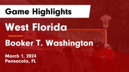 West Florida  vs Booker T. Washington  Game Highlights - March 1, 2024