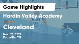 Hardin Valley Academy vs Cleveland  Game Highlights - Nov. 23, 2021