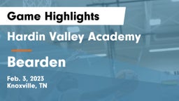 Hardin Valley Academy vs Bearden  Game Highlights - Feb. 3, 2023