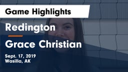 Redington  vs Grace Christian  Game Highlights - Sept. 17, 2019