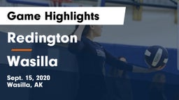 Redington  vs Wasilla  Game Highlights - Sept. 15, 2020