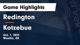 Redington  vs Kotzebue  Game Highlights - Oct. 7, 2022