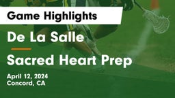 De La Salle  vs Sacred Heart Prep  Game Highlights - April 12, 2024