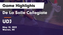 De La Salle Collegiate vs UDJ Game Highlights - May 10, 2022