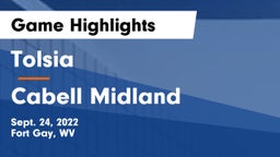 Tolsia  vs Cabell Midland  Game Highlights - Sept. 24, 2022