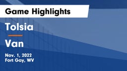 Tolsia  vs Van Game Highlights - Nov. 1, 2022