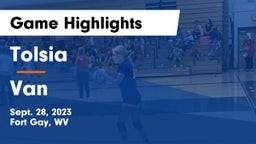 Tolsia  vs Van   Game Highlights - Sept. 28, 2023