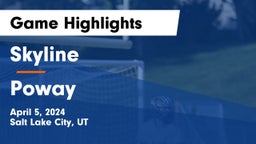 Skyline  vs Poway  Game Highlights - April 5, 2024