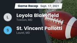 Recap: Loyola Blakefield  vs. St. Vincent Pallotti  2021