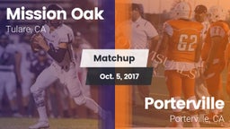 Matchup: Mission Oak High vs. Porterville  2017