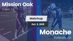 Matchup: Mission Oak High vs. Monache  2018