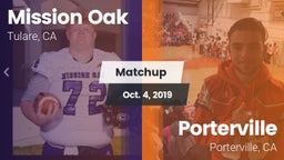 Matchup: Mission Oak High vs. Porterville  2019