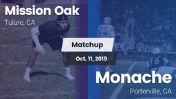 Matchup: Mission Oak High vs. Monache  2019