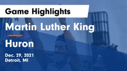 Martin Luther King  vs Huron  Game Highlights - Dec. 29, 2021
