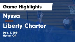 Nyssa  vs Liberty Charter Game Highlights - Dec. 6, 2021
