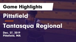 Pittsfield  vs Tantasqua Regional  Game Highlights - Dec. 27, 2019