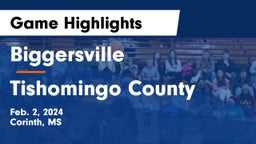 Biggersville  vs Tishomingo County  Game Highlights - Feb. 2, 2024