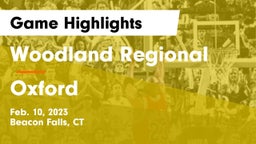 Woodland Regional vs Oxford  Game Highlights - Feb. 10, 2023