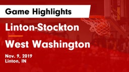 Linton-Stockton  vs West Washington  Game Highlights - Nov. 9, 2019