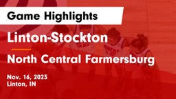 Linton-Stockton  vs North Central Farmersburg Game Highlights - Nov. 16, 2023