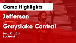 Jefferson  vs Grayslake Central  Game Highlights - Dec. 27, 2021