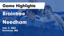 Braintree  vs Needham  Game Highlights - Feb. 3, 2023