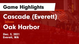 Cascade  (Everett) vs Oak Harbor  Game Highlights - Dec. 3, 2021