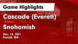 Cascade  (Everett) vs Snohomish  Game Highlights - Dec. 14, 2021
