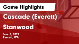 Cascade  (Everett) vs Stanwood  Game Highlights - Jan. 5, 2022