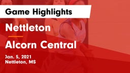 Nettleton  vs Alcorn Central  Game Highlights - Jan. 5, 2021