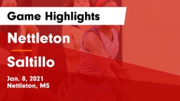 Nettleton  vs Saltillo  Game Highlights - Jan. 8, 2021