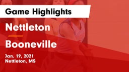 Nettleton  vs Booneville  Game Highlights - Jan. 19, 2021