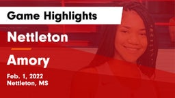 Nettleton  vs Amory  Game Highlights - Feb. 1, 2022