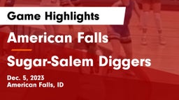 American Falls  vs Sugar-Salem Diggers Game Highlights - Dec. 5, 2023