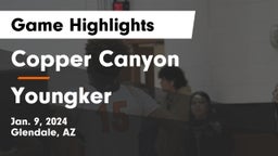 Copper Canyon  vs Youngker  Game Highlights - Jan. 9, 2024