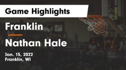 Franklin  vs Nathan Hale  Game Highlights - Jan. 15, 2022