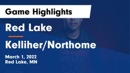 Red Lake  vs Kelliher/Northome  Game Highlights - March 1, 2022
