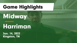 Midway  vs Harriman  Game Highlights - Jan. 14, 2022