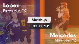 Matchup: Lopez  vs. Mercedes  2016