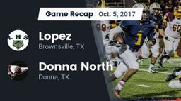 Recap: Lopez  vs. Donna North  2017