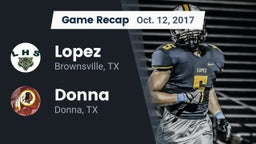 Recap: Lopez  vs. Donna  2017