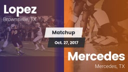 Matchup: Lopez  vs. Mercedes  2017