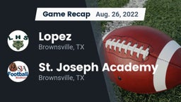 Recap: Lopez  vs. St. Joseph Academy  2022
