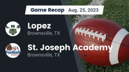 Recap: Lopez  vs. St. Joseph Academy  2023