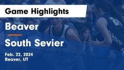 Beaver  vs South Sevier  Game Highlights - Feb. 22, 2024