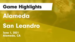 Alameda  vs San Leandro  Game Highlights - June 1, 2021