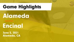 Alameda  vs Encinal Game Highlights - June 5, 2021