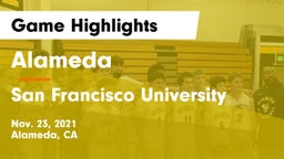 Alameda  vs San Francisco University  Game Highlights - Nov. 23, 2021